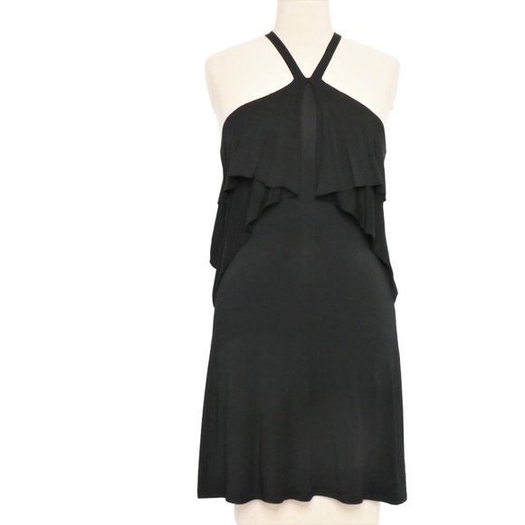 TART Women's Rumi Halter Neck Dress Black Size S - Picture 1 of 10